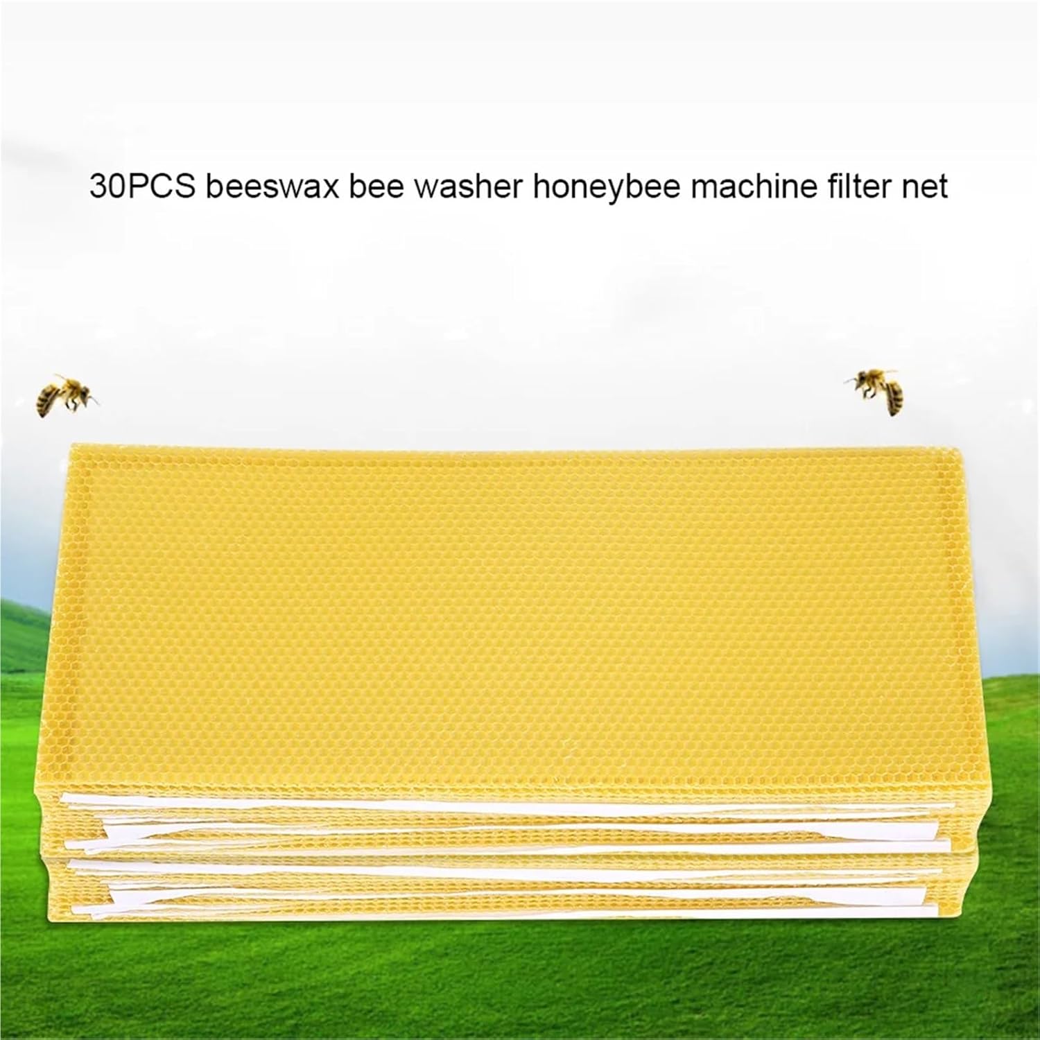 Beekeeping, 30 Honeycomb Foundation Sheets, Beeswax, Beehive Boxes, Beekeeping Tools,for Beekeepers