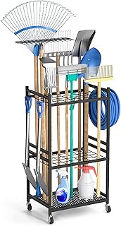 Beauenty Garden Tool Organizer with Wheels