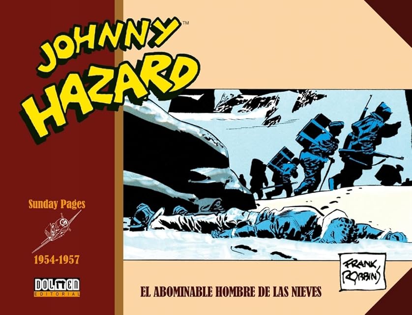 Portada de Johnny Hazard 1954-1957. Sundays Pages