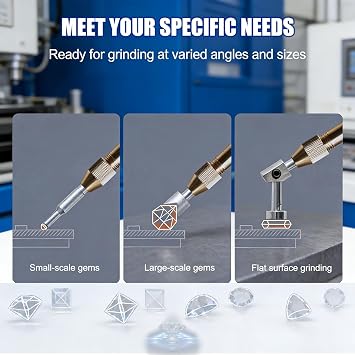 180W Gem Faceting Machine, Gem Faceting Rock Polishing Machine Buffer Polishing Machine Rock Polisher Angle Polisher