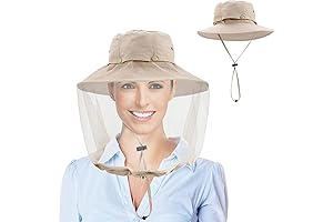 Protective Mosquito Head Net Hat for Outdoor Enthusiasts