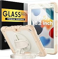 Vista 29 de BLOSOMEET Funda para iPad A16 de 11ª/10ª generación de 11''/10.9'' 2025/2022 con protector de pantalla de vidrio templado y soporte para lápiz