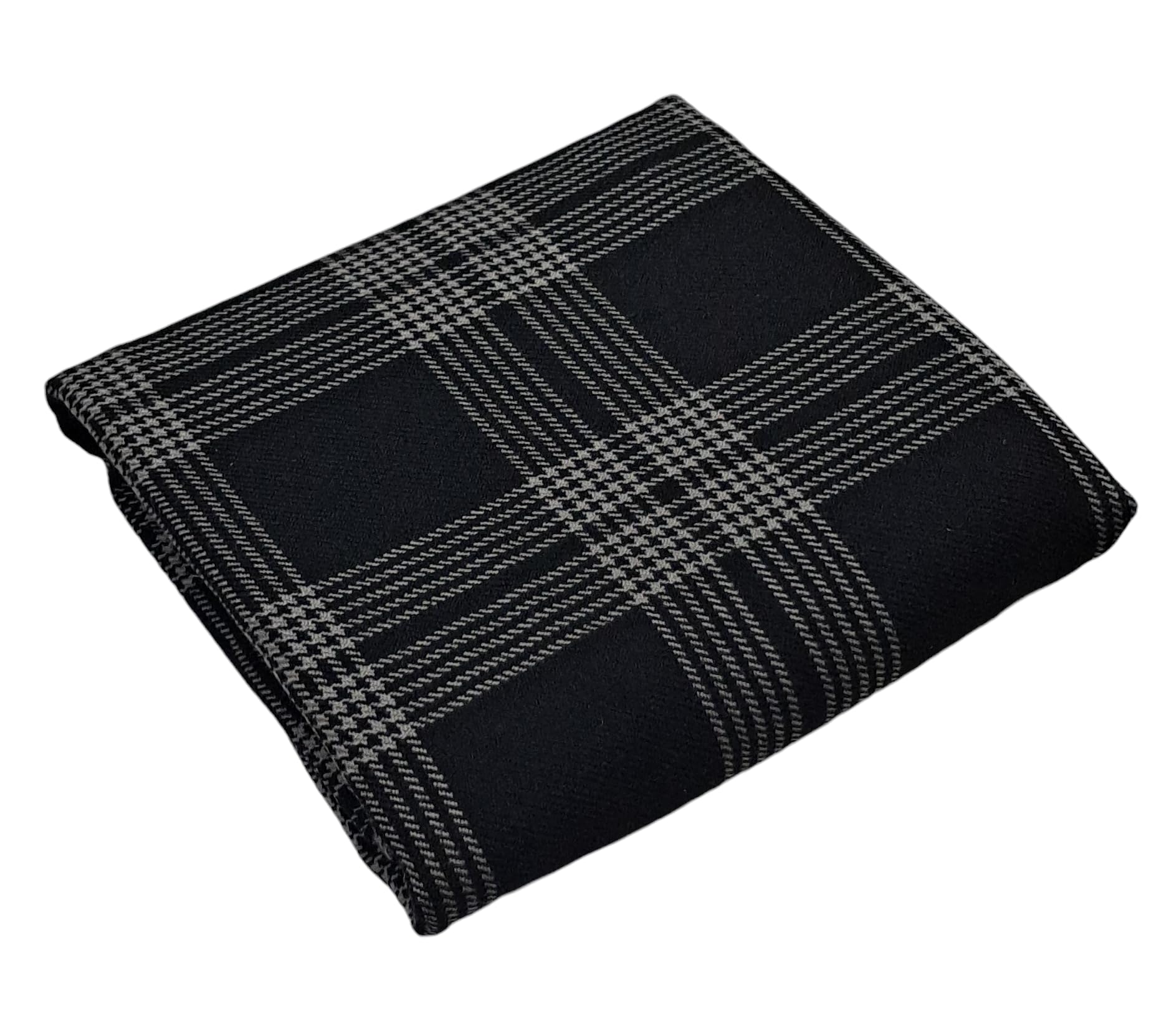 CHANDRAVATI Premium Unstitched Woolen Fabric for Shirt || Formal, Casual Wear || 2.25m || Pure Woolen || (Premium Black)-image-44