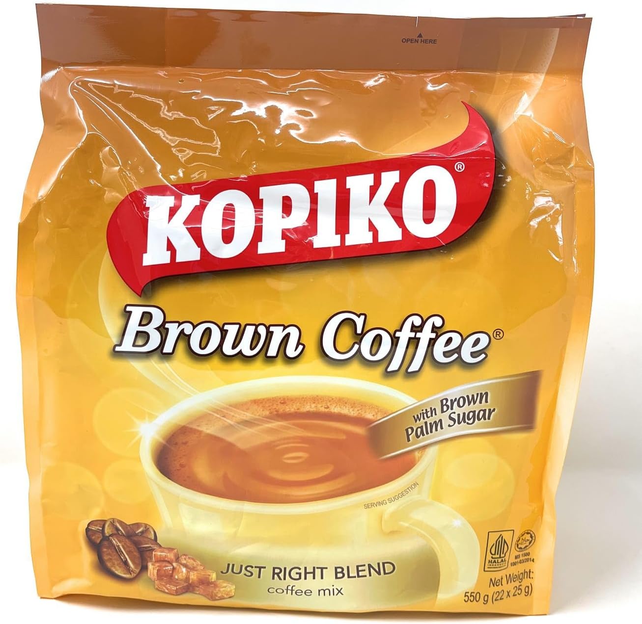 Instant 3in1 Brown Coffee - 24 Packets/Bag ,1