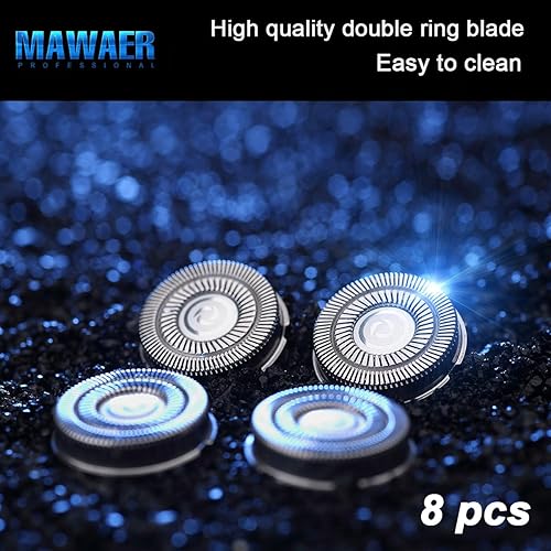 Miniatura 6 de 8 piezas de cuchillas de repuesto para afeitadora de calavera Pitbull Carver PRO 4 cabezas de repuesto de maquinilla de afeitar eléctrica