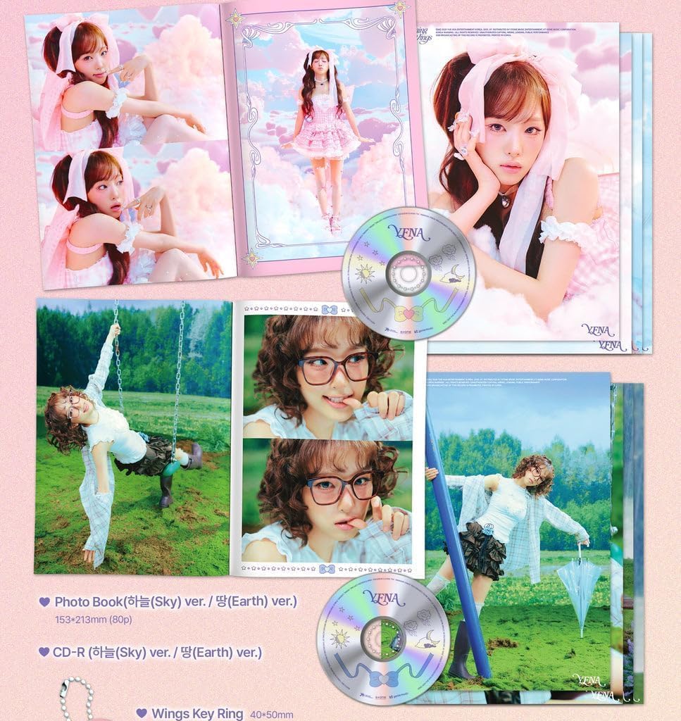YENA Blooming Wings [Standard Ver.] 4th Mini Album (2 Ver Set)