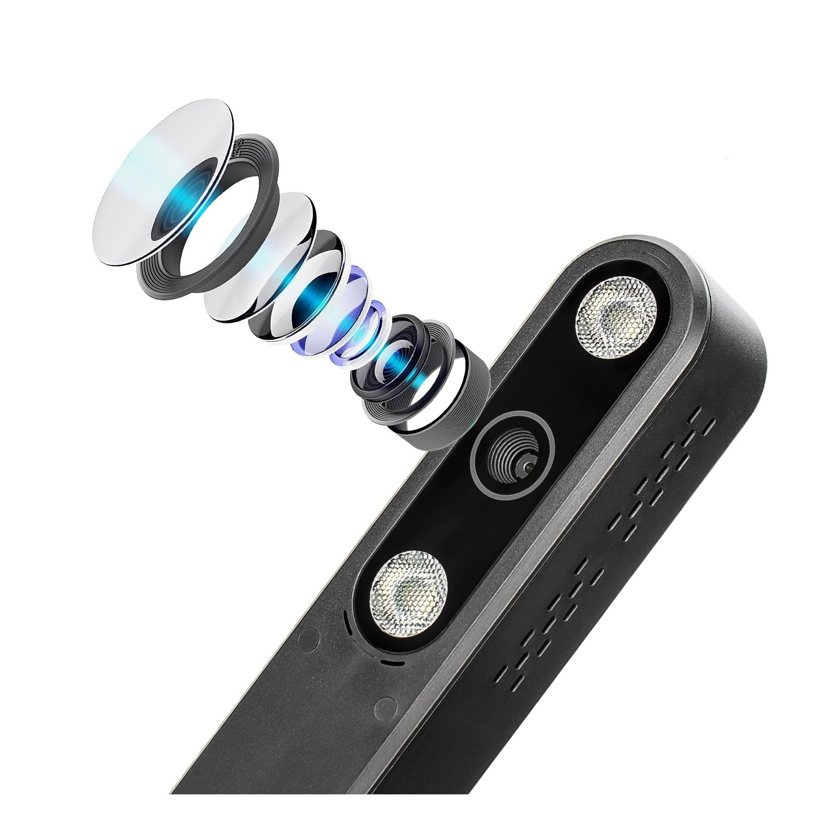Scanner per documenti, Scanner for libri con pixel da 1300 W for documenti messa a fuoco automatica Formato massimo A4 A3 scrivania tavolo a LED Smart OCR