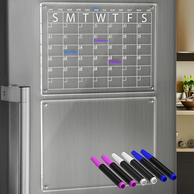 Amazon YeWink Magnetic Dry Erase Calendar Board For Fridge 16 Amazon YeWink Magnetic Dry Erase Calendar Board For Fridge 16