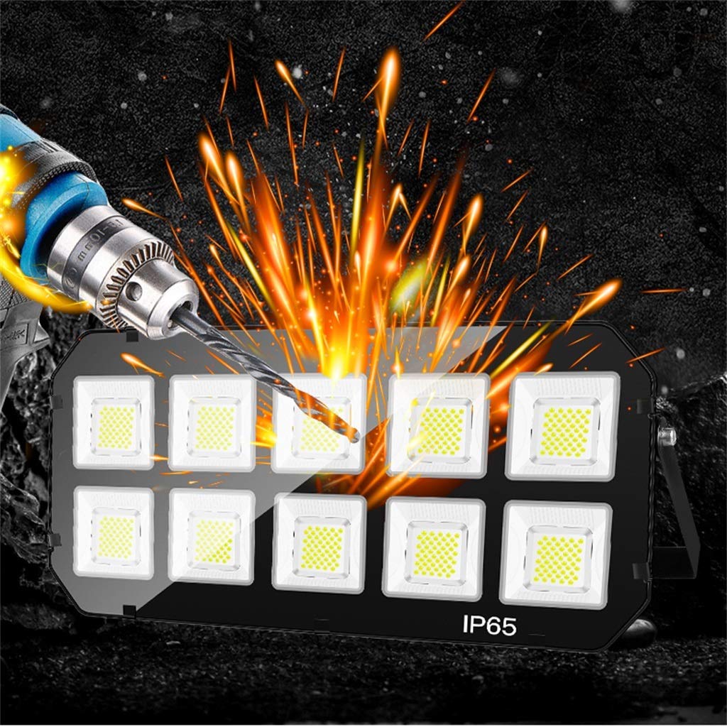 Flutlicht LED, Wasserdicht Korrosionsschutz Robust Aluminium Sicherheitslampe Zum Warenhaus Platz Plakatwand Werkstatt, Weißes Licht (Farbe : 200W)