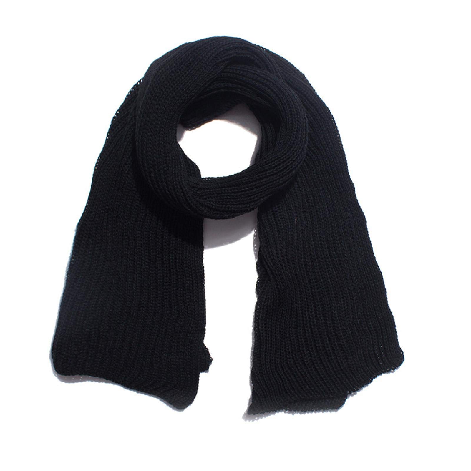 Bufanda Mujer Chal Abrigos Chales Hombre Otoño E Invierno Bufanda De Lana De Color Sólido Amantes De Hombres Y Mujeres Chal De Cuello De Lana Extendido