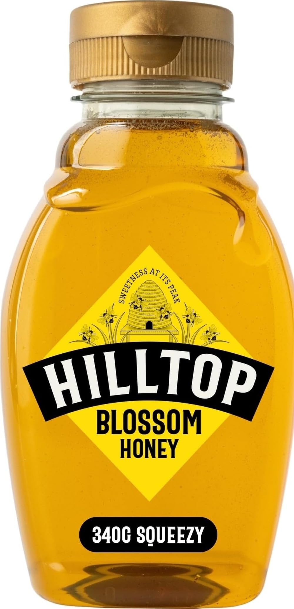 Hilltop Honey - Blossom Honey - Squeezy Bottle - 340g