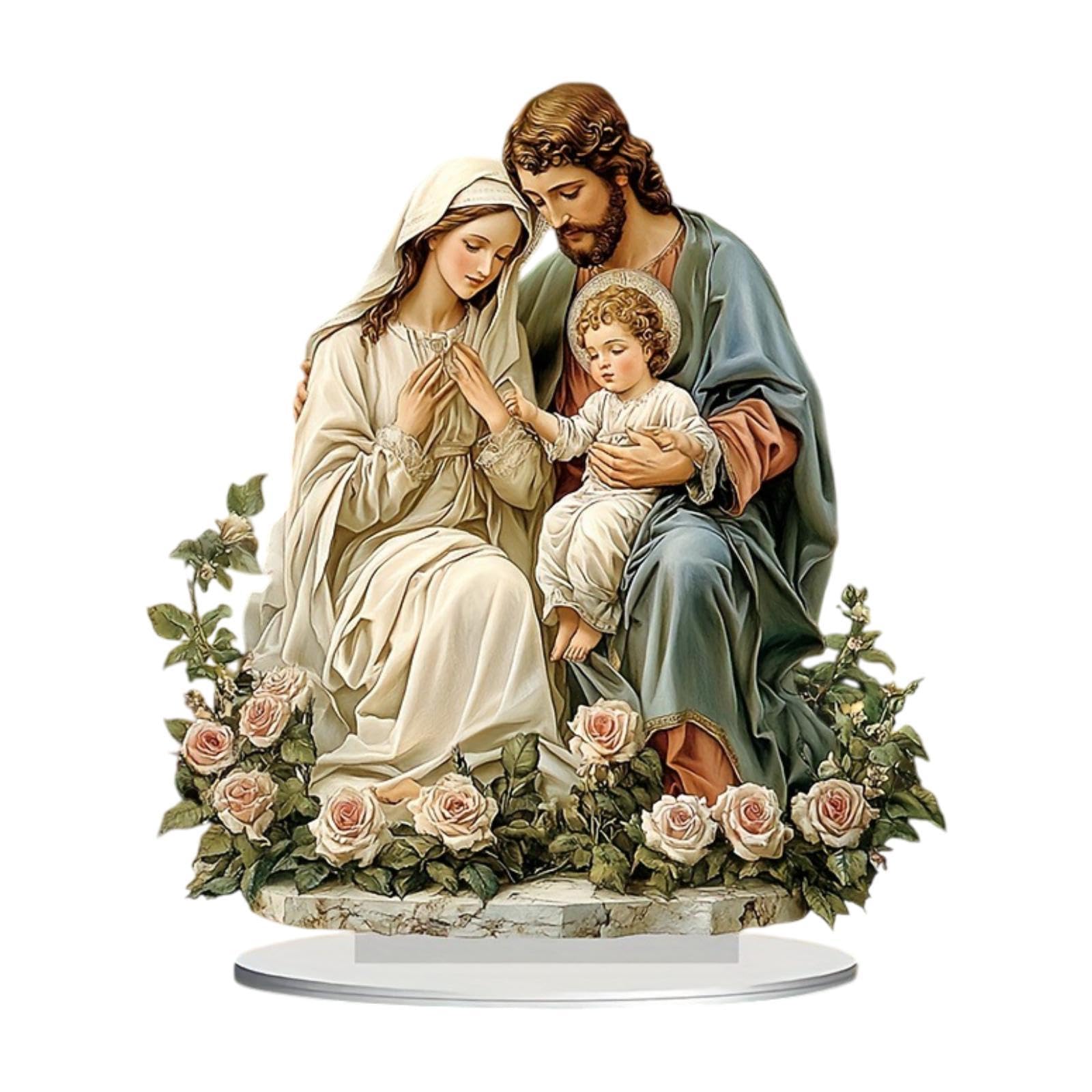 Décoration religieuse pour la maison et objets sacrés 2D de salon