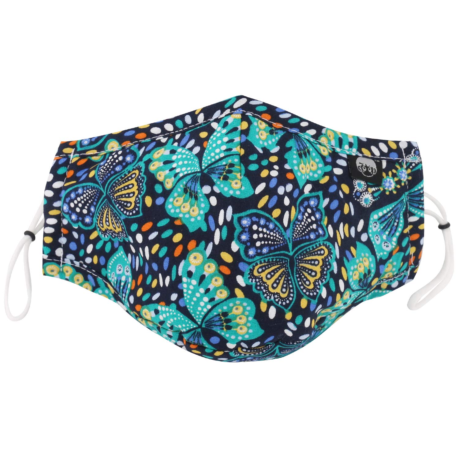 GUOER Cotton Face Mask Can Be Washed Reusable Travel Face Mask One Size - Not PFFR Mask Multiple Colors