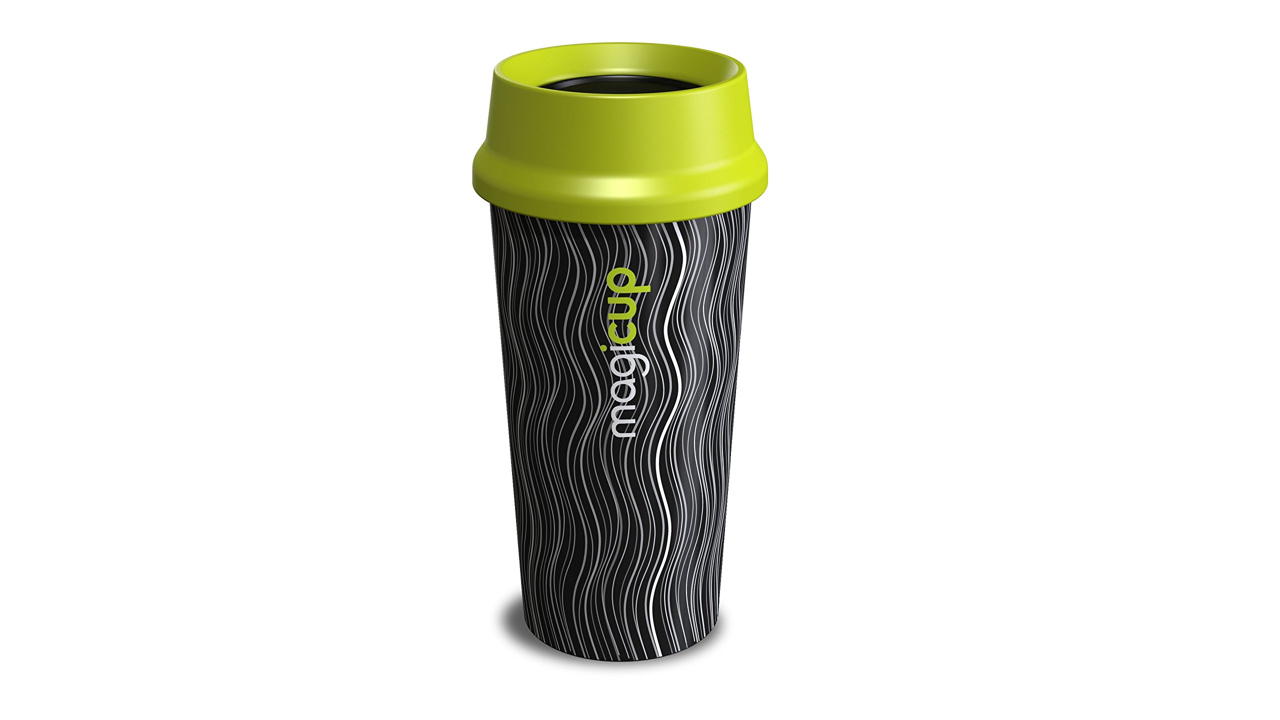 Barista Thermisch isolierte Reise-Becher 470ml / 16 Unzen (Abstract Black)