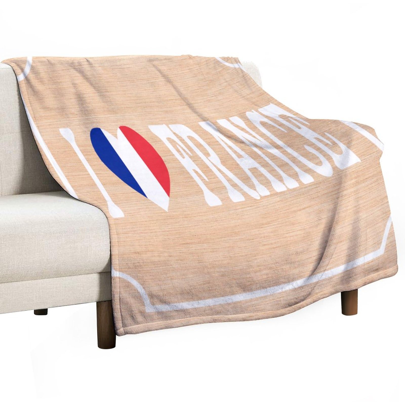 Couverture de lit drapeau du monde pour réchauffer vos soirées canapé et camping