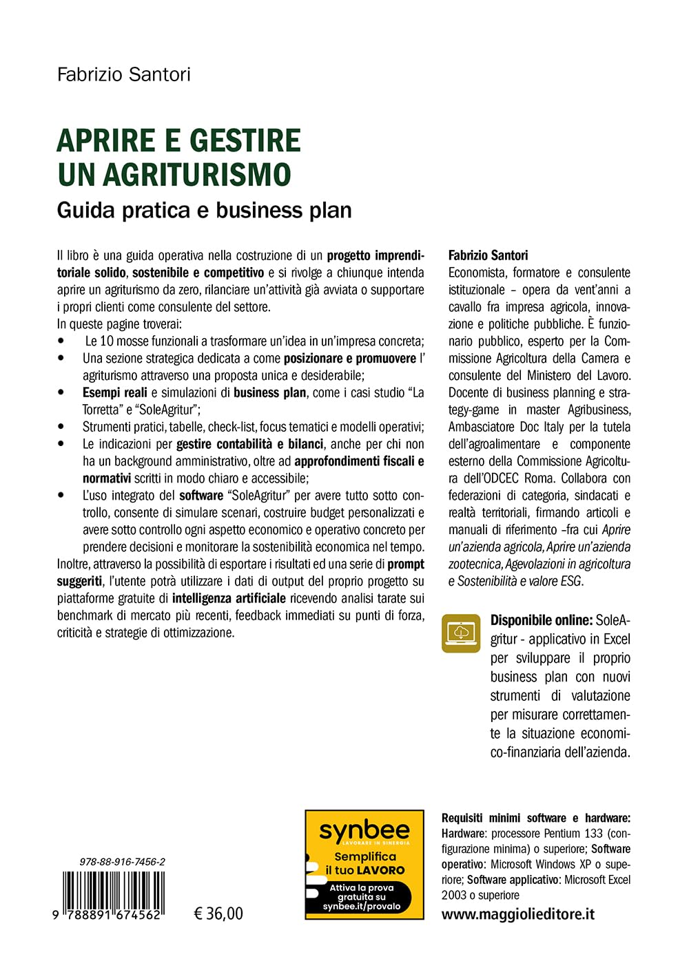 Aprire e gestire un agriturismo. Guida pratica e business plan. Con espansione online