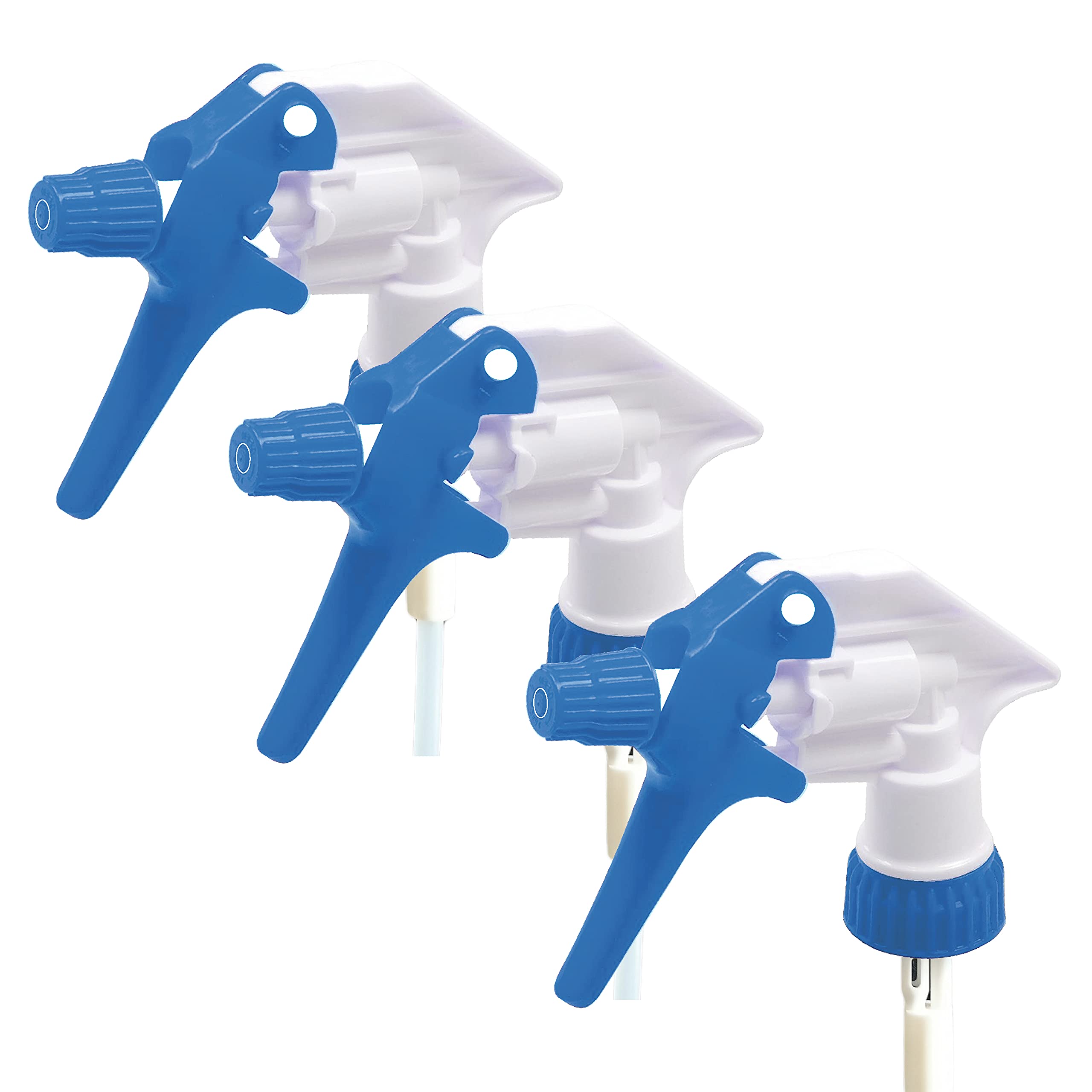 SHIBOX Universal Sprühkopf für Flaschen I Ersatz Sprühaufsatz I problemloses Überkopf Sprühen (passend für 1L und 500ml) (3x Stück)