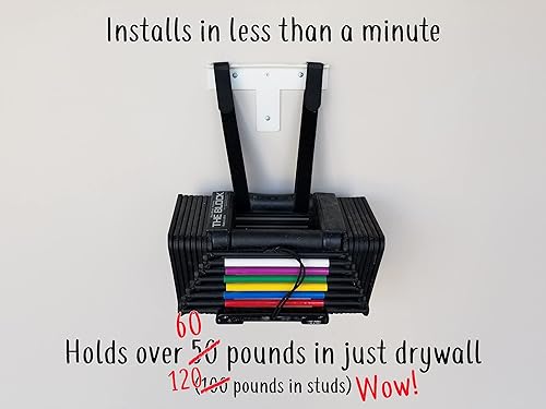 Vista 6 de Asombroso soporte versátil de Mount Genie El soporte de pared más fácil para cualquier componente routers módem Xbox Playstation DVR Tamaño único