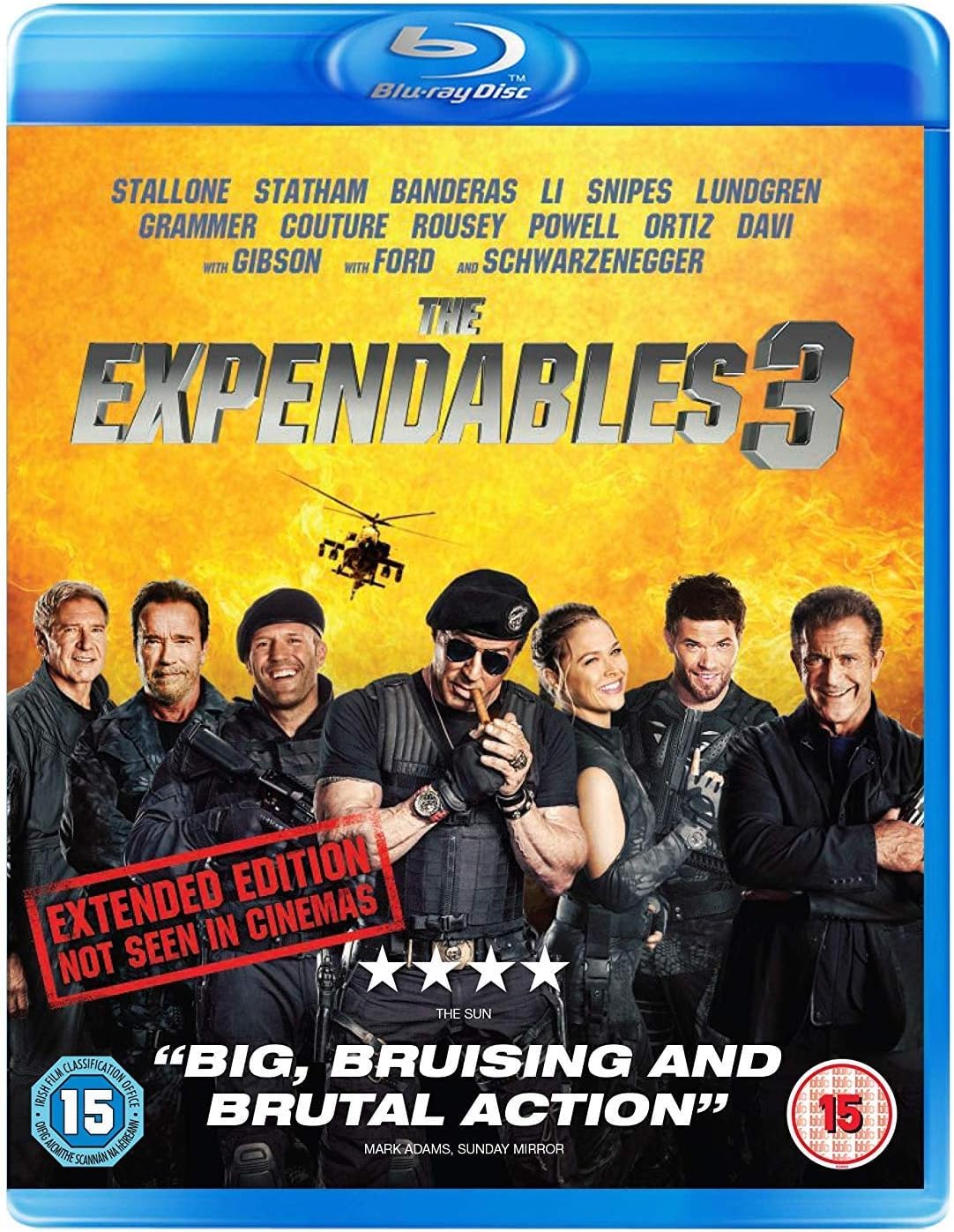 The Expendables 3 (2014) (Uncut | Region B Blu-ray | UK Import)