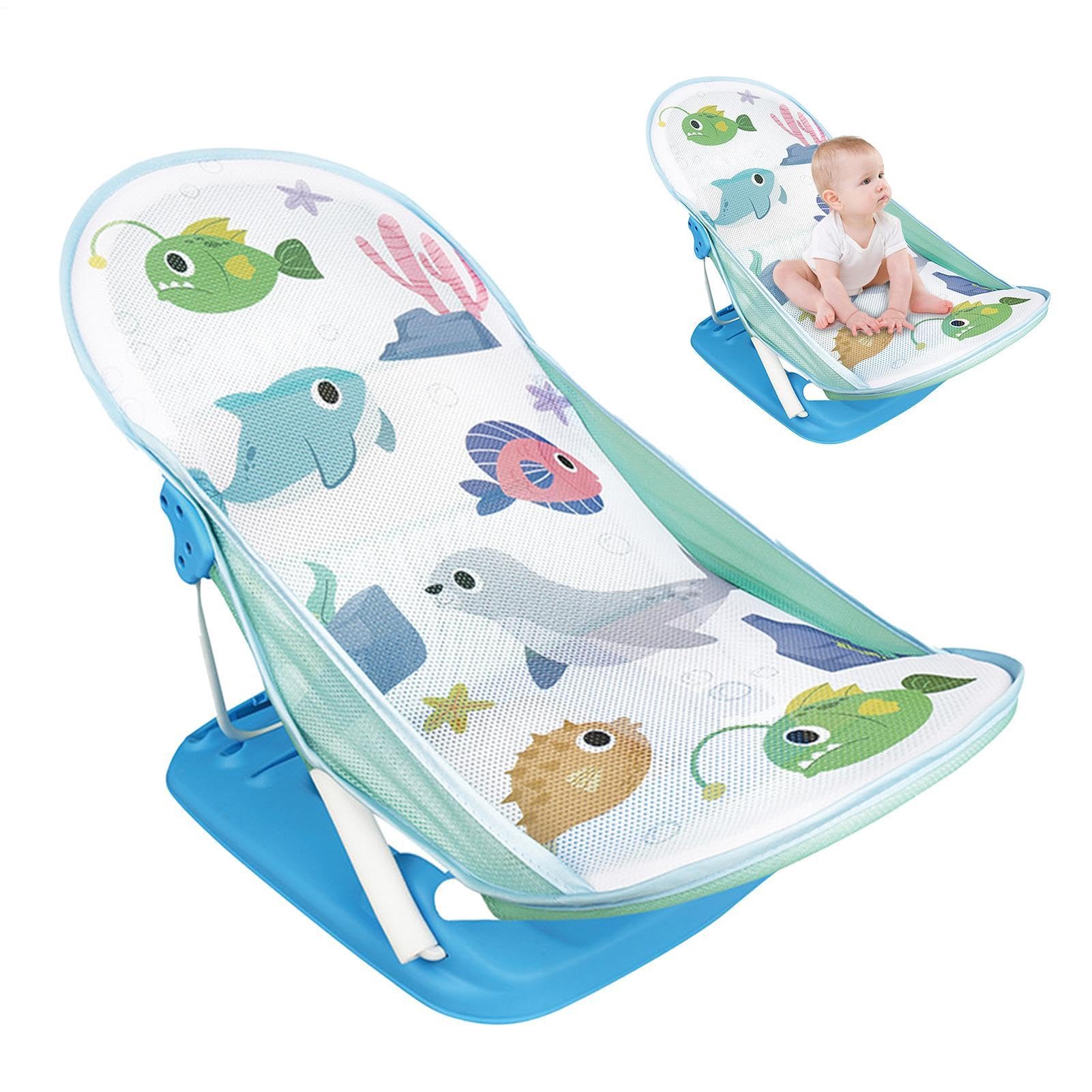 Sedile da bagno pieghevole per bambini, 80 cm, di supporto per vasca da | bagno, sedile da doccia portatile, pieghevole compatto per bambini in bagno