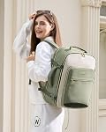 LOVEVOOK 40L Travel Backpack for Women & Men, Large Carry on Backpack for Airplanes with 3 Packing Cubes