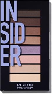 Revlon Colorstay Looks Book Palette, Eye Shadow, Insider, 3.4 Oz