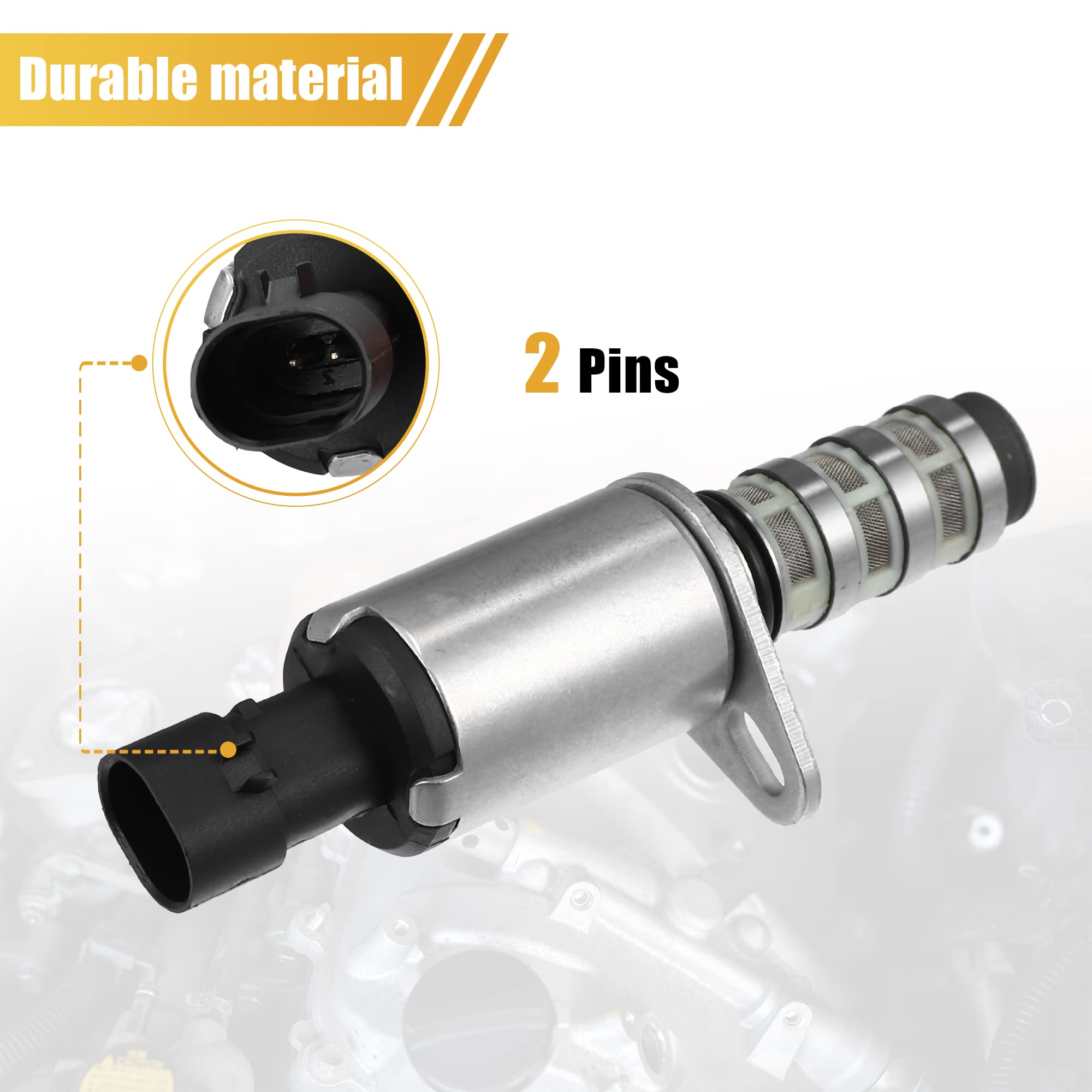 A ABSOPRO 55209167 Olio Controllo Variabile Valvola Fasatura VVT Solenoide per Ford