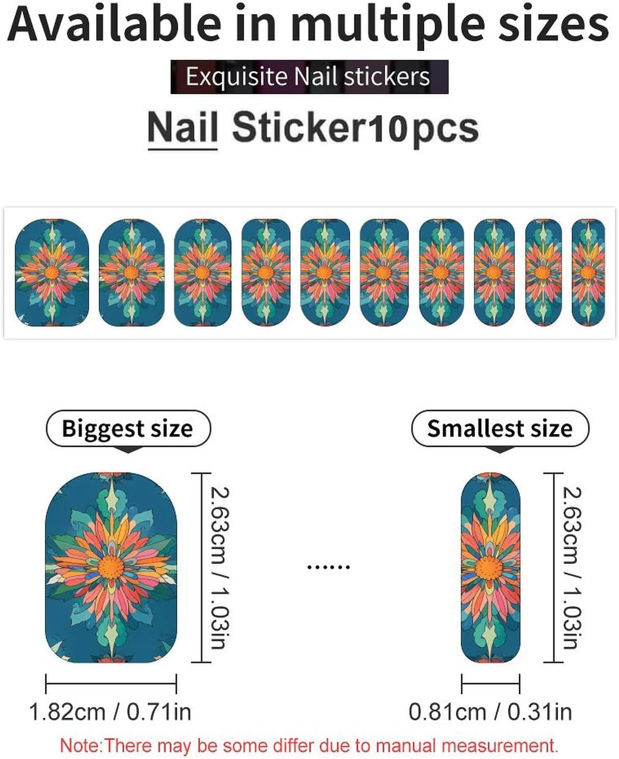 Nail Strips Bundle Full Wrap Long Lasting Nail Polish Strips Easy Application and Removal Salon Quality Self Adhesive Art Stickers for Women Gifts