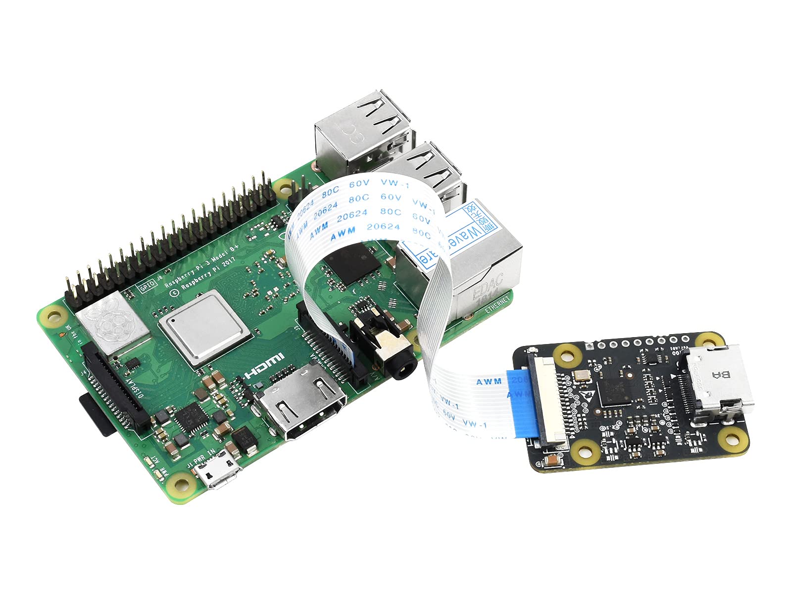 IBest HDMI to CSI Adapter Compatible with Raspberry Pi 4B 3B+ 3B Pi Zero Zero W,Raspberry Pi CSI Cameras, Support HDMI Input up to 1080p 30fps