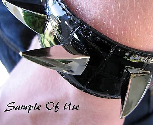 Miniatura 5 de Mingtao Juego de 80 clavos y tachuelas de garra de tiburón dragón con forma de cono de bala, remaches para cuero, manualidades, ropa, zapatos,