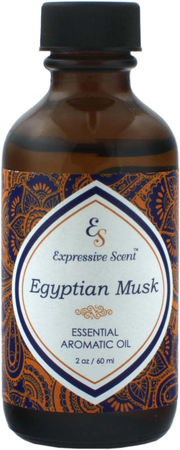 2 Pack Egyptian Musk 2oz Scented Home Fragrance Essential Oil by Expressive Scent