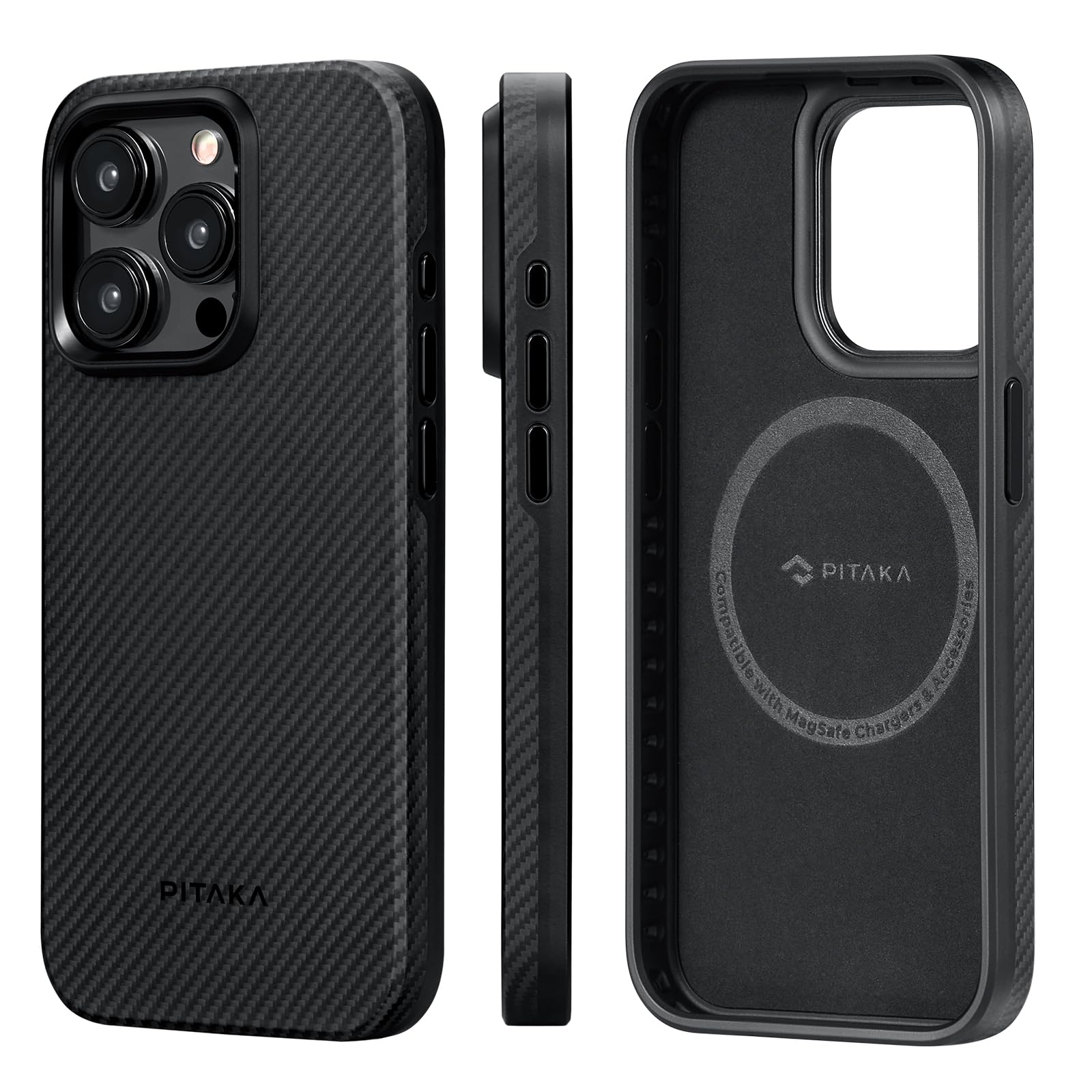 PITAKA MagEZ Case 4 6.1インチ　iPhone15Pro Amazon.com: pitaka Protective Case for iPhone 15 Pro, 6.1