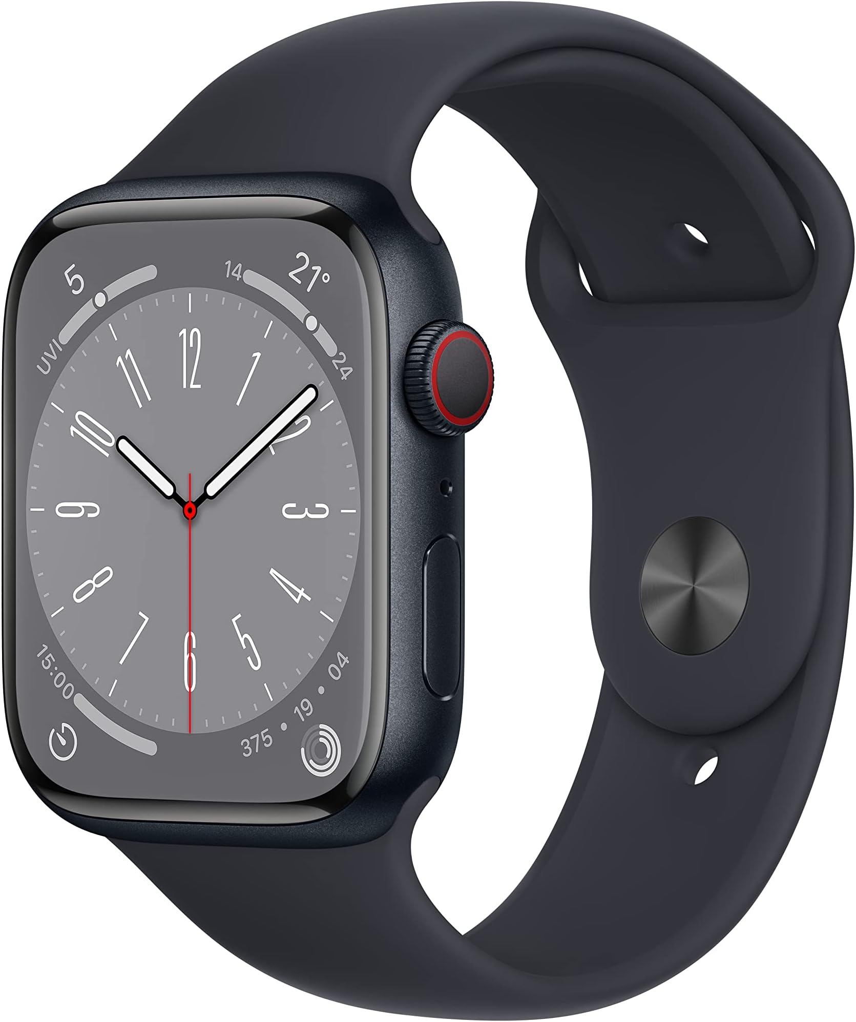 Apple Watch Series 9 (GPS, 45MM) Coque en Alluminium Minuit avec — free download