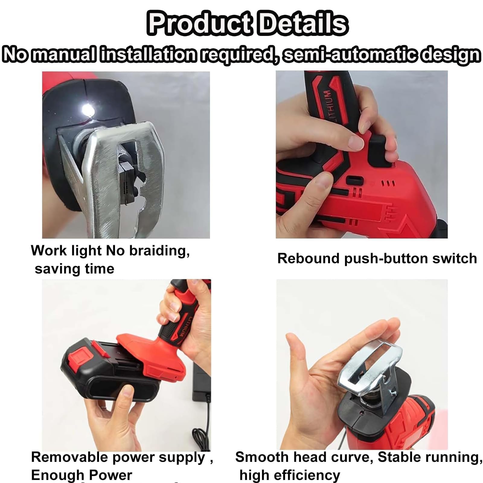 Herramienta de trenzado automática de la peluca, máquina eléctrica del tejido del pelo con 2 baterías recargables para los frentes del cordón y las extensiones sintéticas, dispositivo de peinado semia