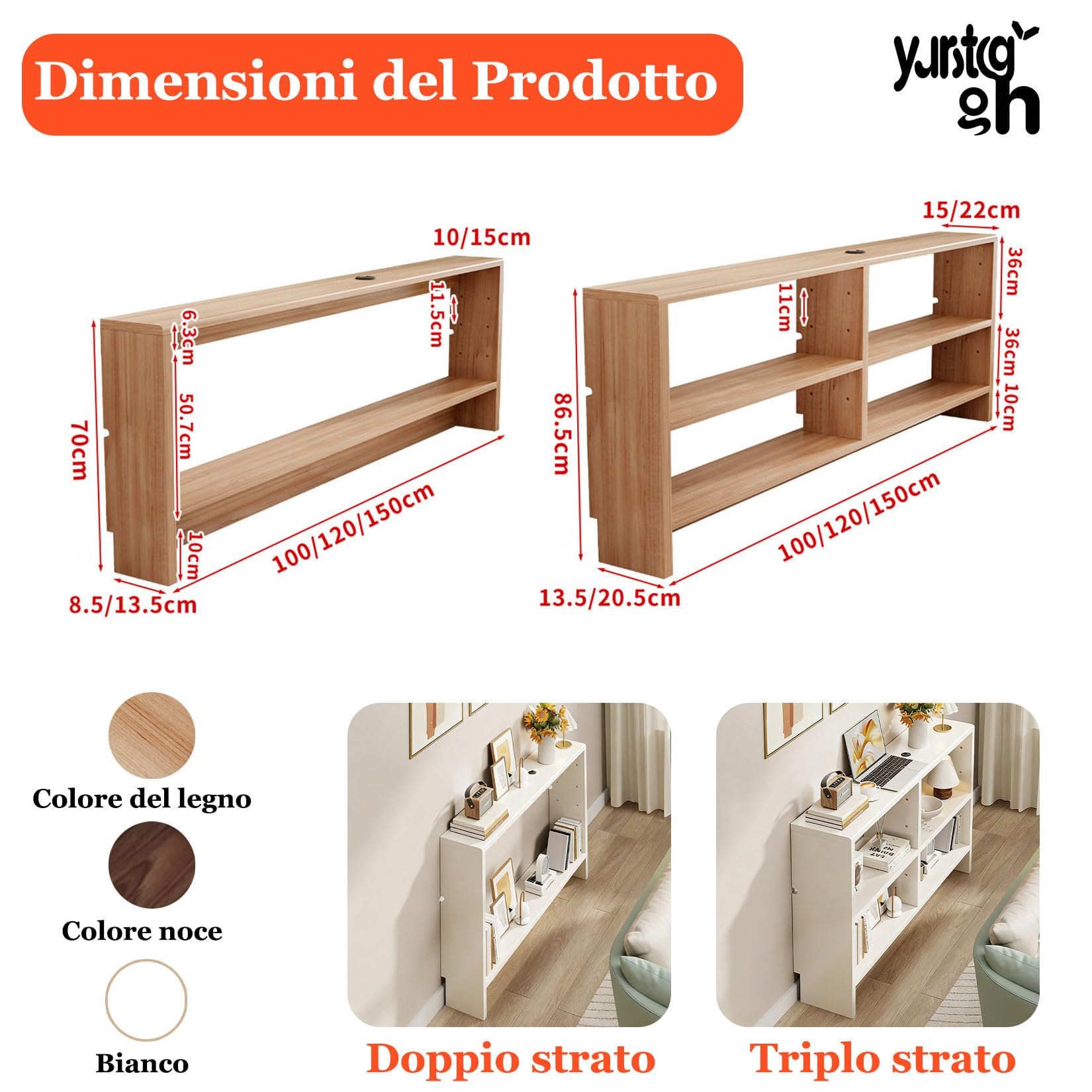 Consolle Sottile,Tavolino Stretto e Lungo per Divano,Tavolo Consolle Ingresso legno,Con spazio di archiviazione,per Soggiorno,Camera da Letto,Corridoio