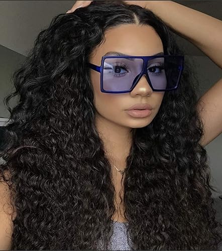 Miniatura 5 de W&Y YING - Gafas de sol cuadradas de gran tamaño para mujer