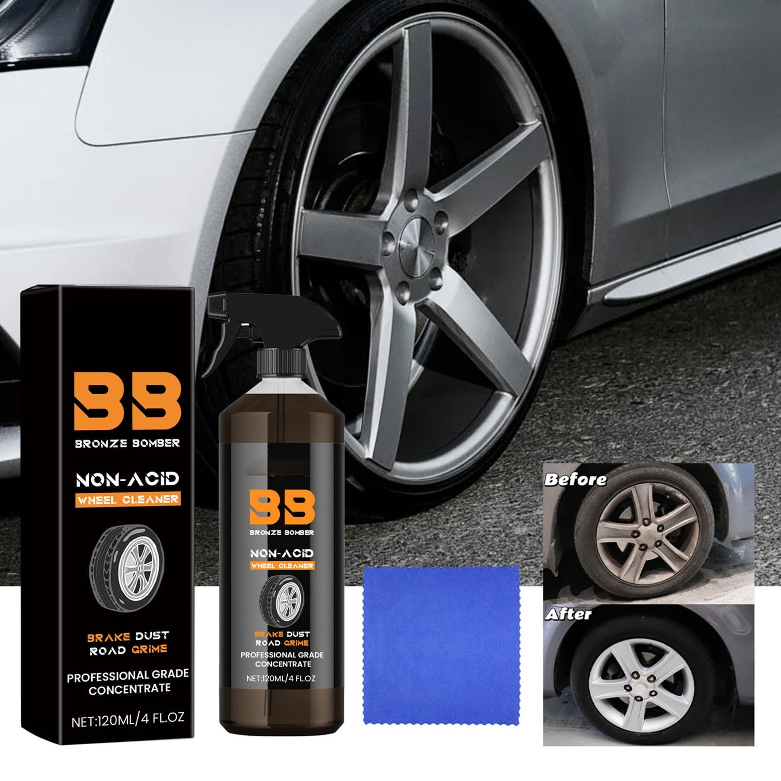 Petoskey Plastics - (1 Roll/50) Tire Masker - Lg Paintable Contoured (FG-P9943-98)