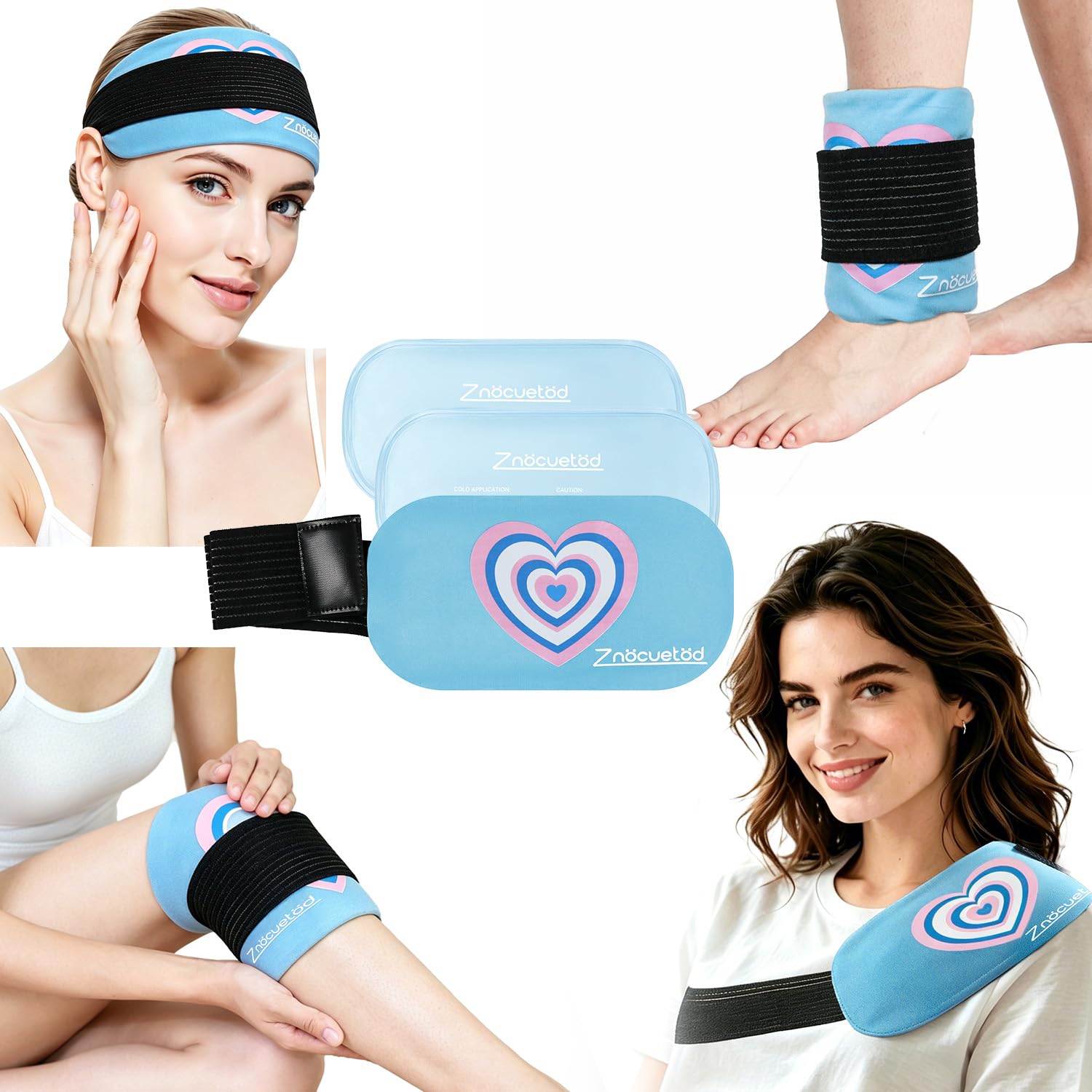 Reusable Gel Ice Pack - Hot & Cold Therapy -8