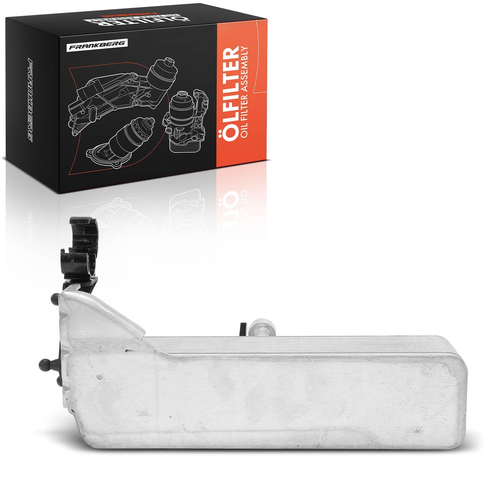 Frankberg Condensador de aire acondicionado con secador 64509471521 | Compatible con: 3 Gran Turismo F34, 4 Gran Coupé F36, Serie 1 F21, 4 Cabriolet F33 F83, 2 Coupé F22 F87, 2 Cabriolet F23