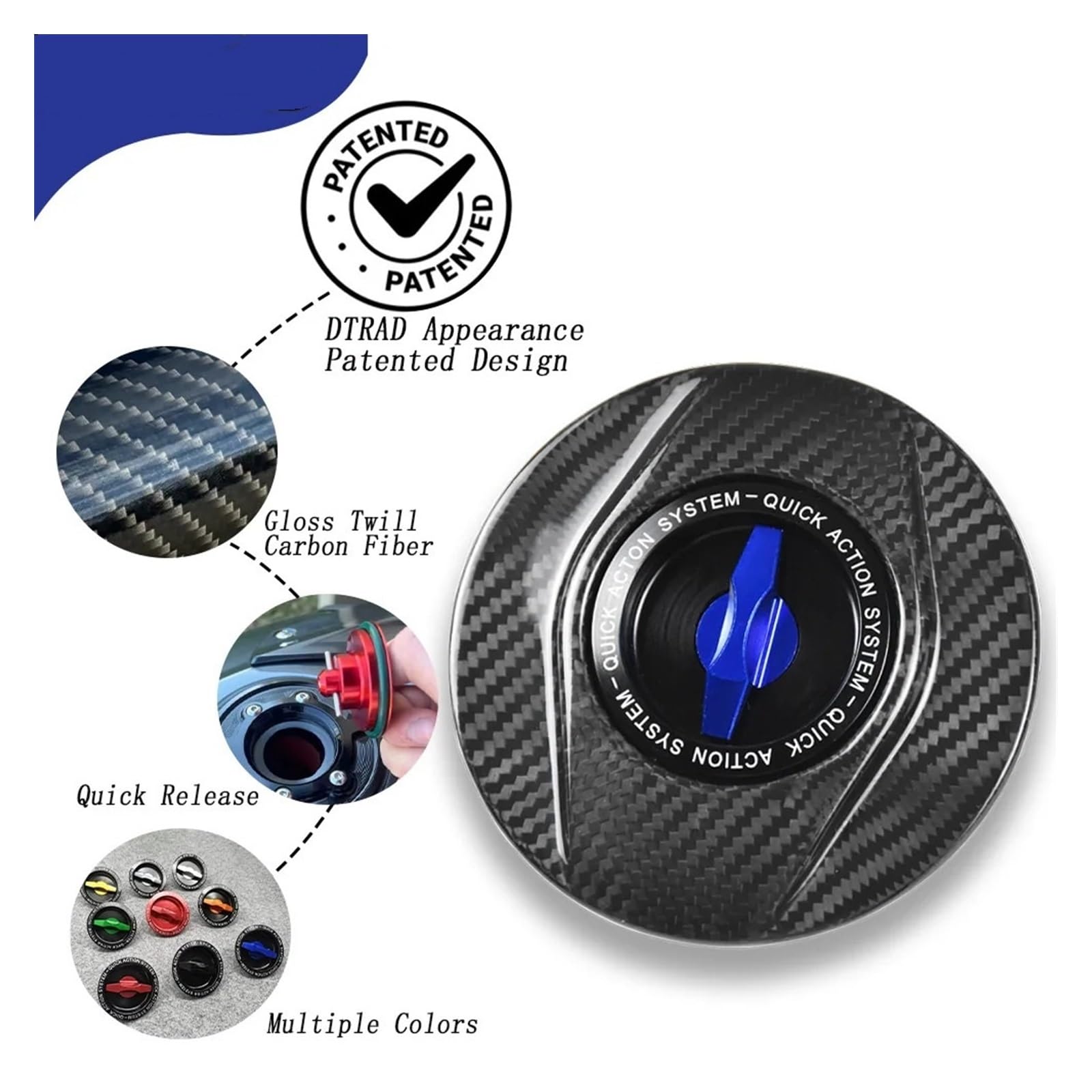 Tappo Serbatoio Tappo Serbatoio Carburante Olio Per YAM&AHA YZF-R1 R1M