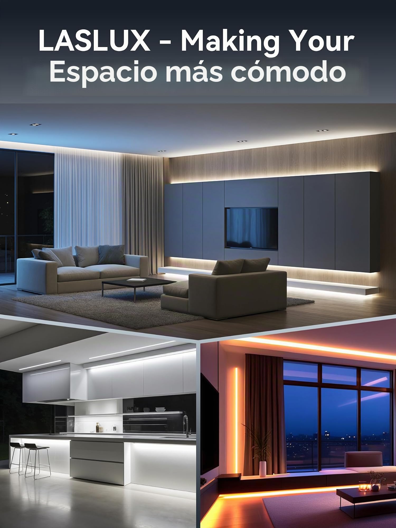 LED Perfil U forma de Aluminio para Tira Canaleta con Difusor Opaco y Transparente Empotrable (U-form, 6×1 Meter)