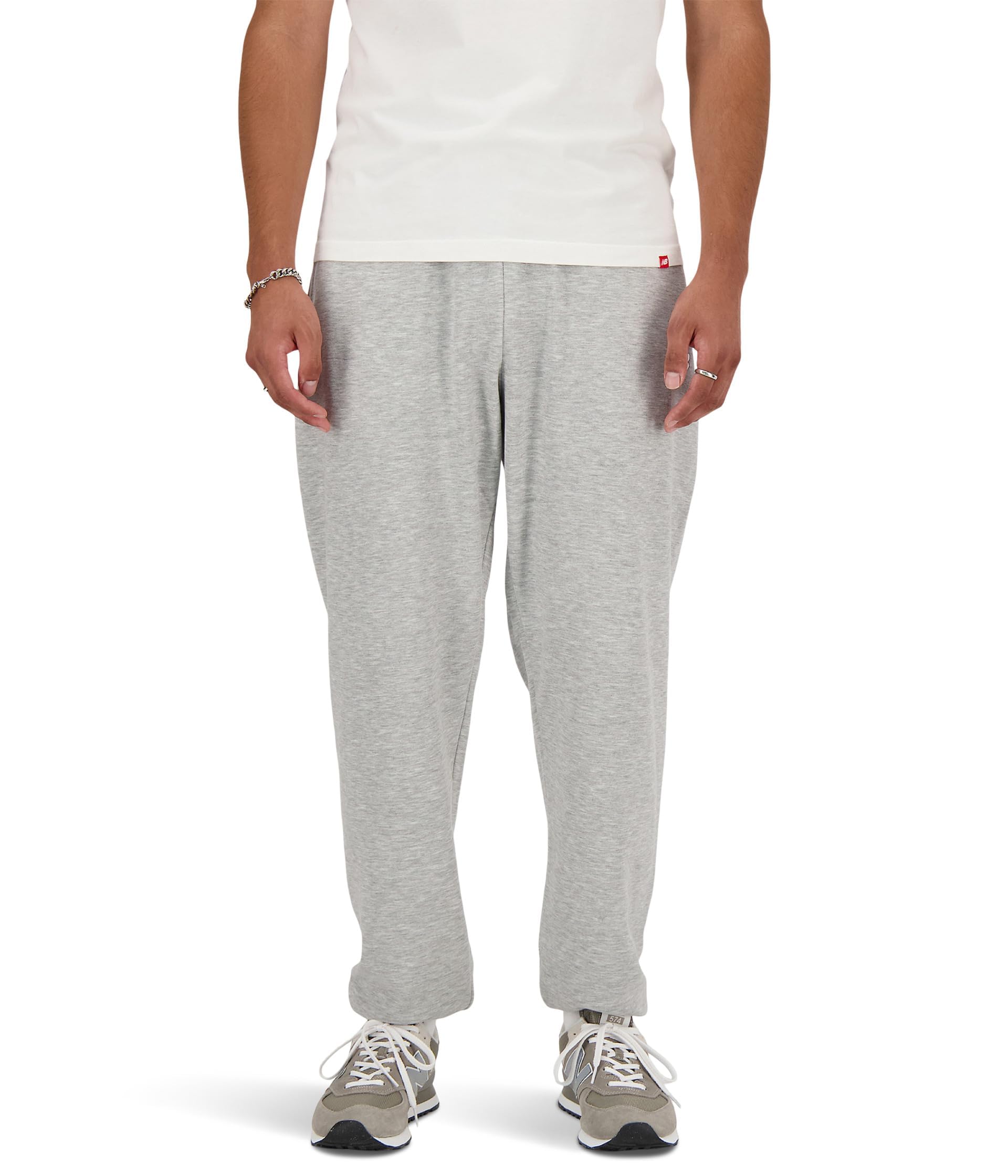New Balance Men's Sport Essentials French Terry Joggers, Athletic Grey, XL