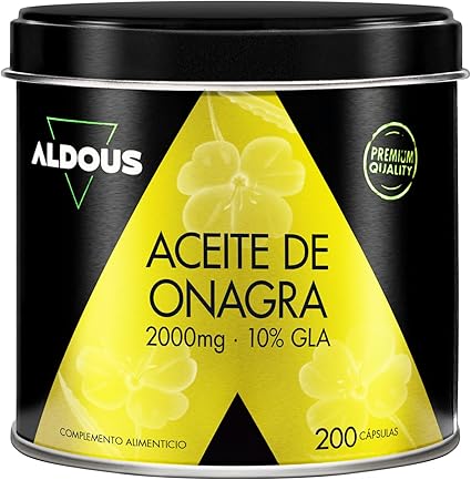 Aceite de Onagra 2000mg 10% GLA - 200 Perlas