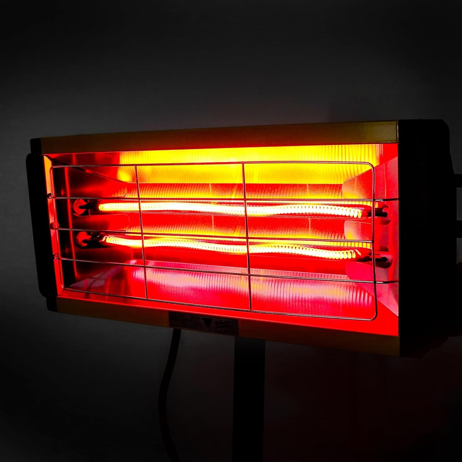 Paint Drying lamp, Infrared Paint Baking Lamp 2000w Paint Curing Dryer Shortwave Infrared Paint Drying Lamp with Bracket(ZJ-KC-002)