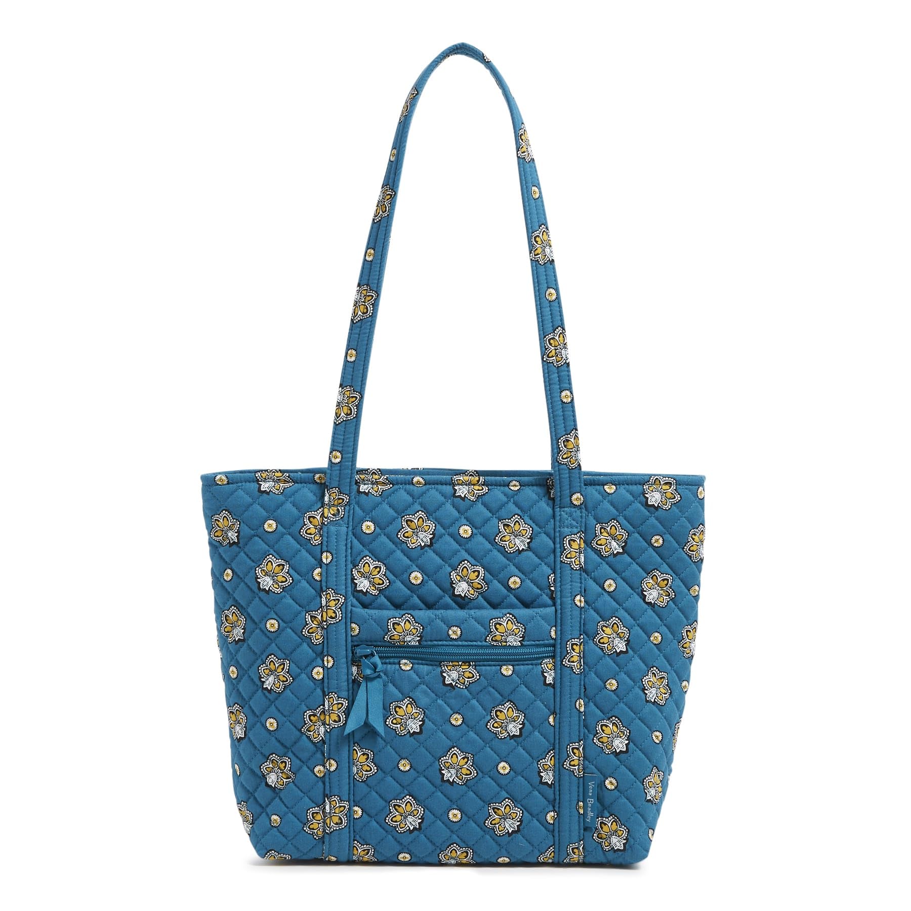 Vera Bradley Premium Cotton Small Vera Tote Bag