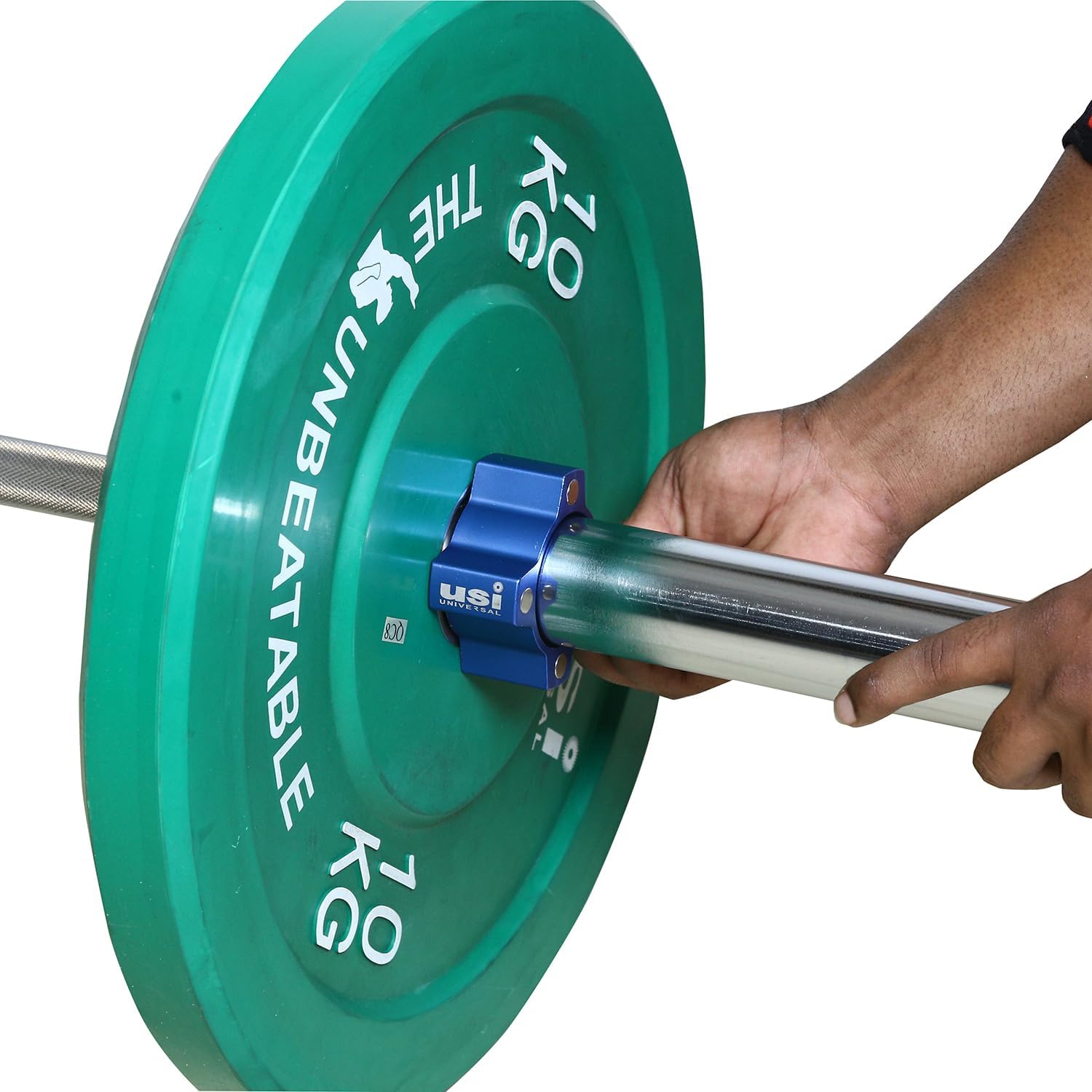 Olympic Barbell Collars, LJALM Quick Release 2" Olympic Barbell Clamps, Barbell Locking Clamps Bar Weight Plates Collar Clips For Workout Weightlifting