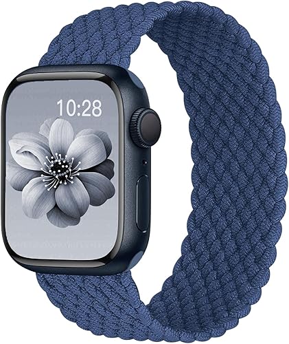 Correa trenzada Solo Loop para Apple Watch Band de 1.575 pulgadas, 1.654 pulgadas, 1.614 pulgadas, 1.732 pulgadas, 1.732 pulgadas, 1.772 pulgadas, disponible en Yaxa Mexico