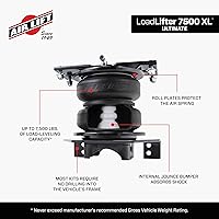 Vista 4 de Kit de muelle de aire Air Lift LoadLifter 7500 XL Ultimate para Ram 3500 4WD 2014-2018 - 57595