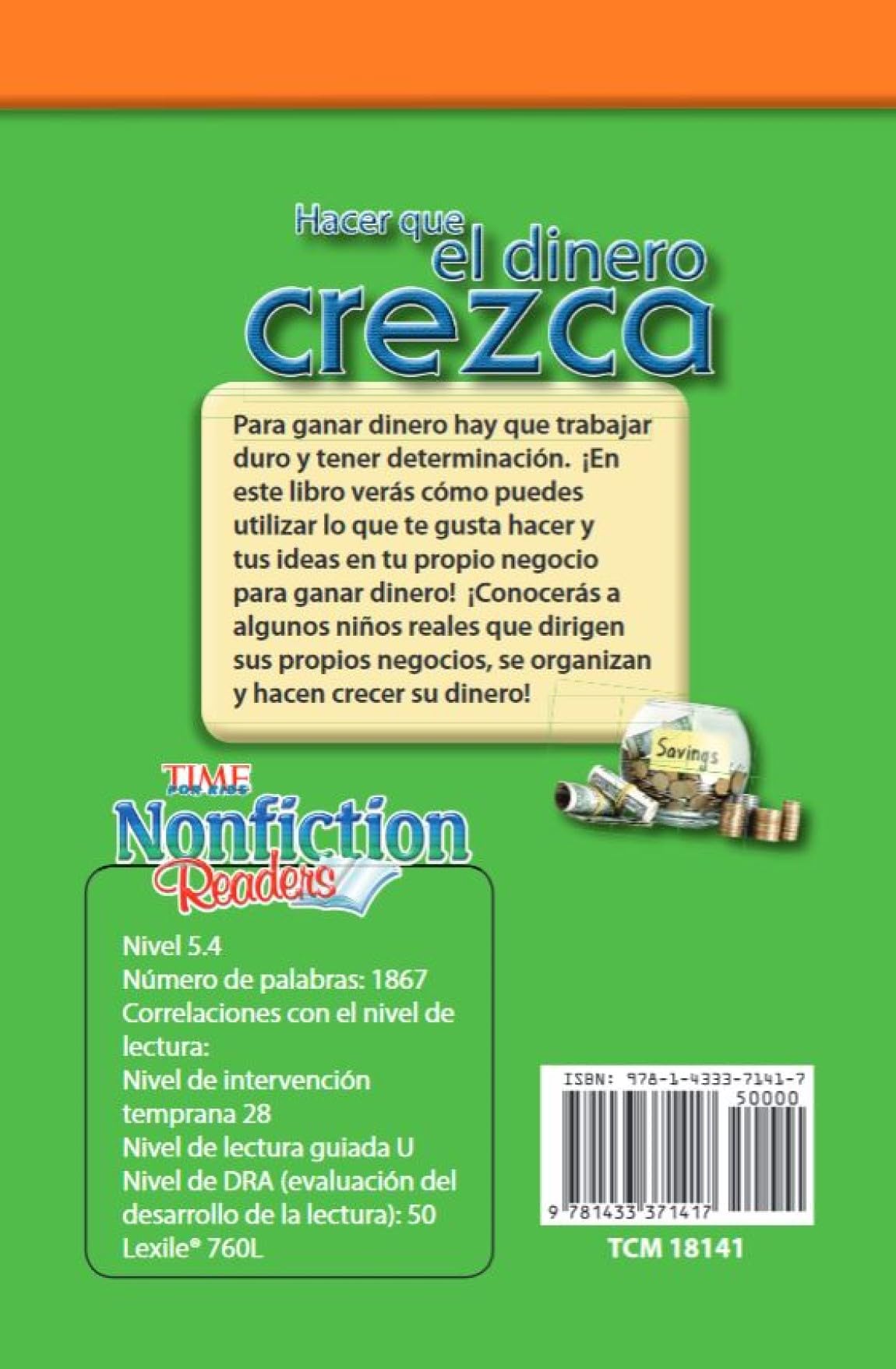 Time for Kids Informational Text Grade 5 Spanish 30-Book Set (Time for Kids Nonfiction Readers): Challenging Set (Teacher Created Materials Library Set)