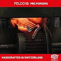 Vista 8 de Tijeras de poda Felco F-13 – Tijeras de jardín de 27 cm con uso de doble mano y corte de 30 mm Podadoras de mano para jardinería Cortador